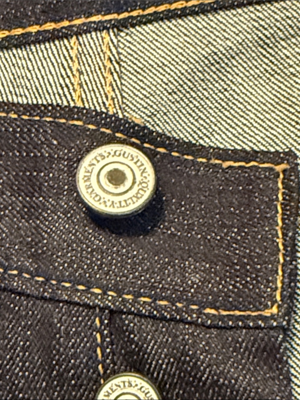 Gustin NEW Men's Cone Mills Experimental Selvedge - The 1776 Size 31x34 - Picture 8 of 13